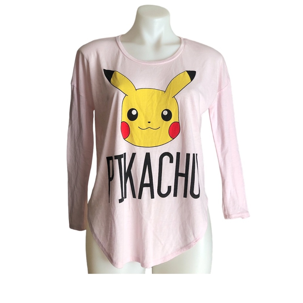 Large Pokémon Pickachu Long Sleeve